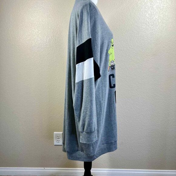 Disney's Nightmare Before Christmas Crew Women plus Sleep tunic sleep size 2x - Picture 11 of 15